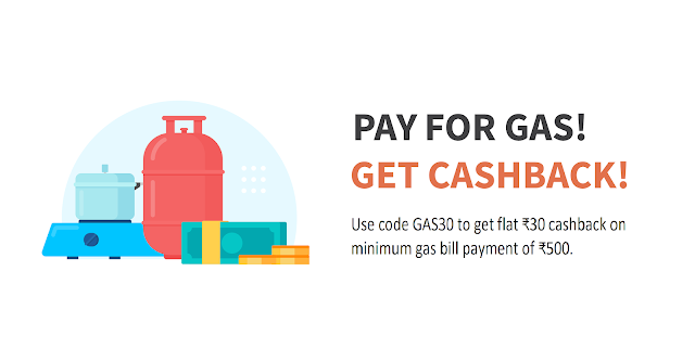 Freecharge gas bill payment offer