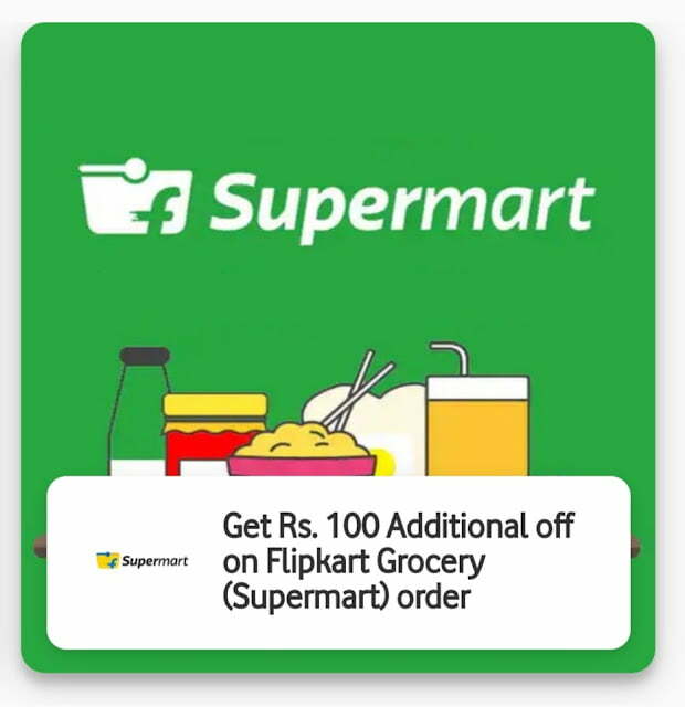 Flipkart Supermart offer