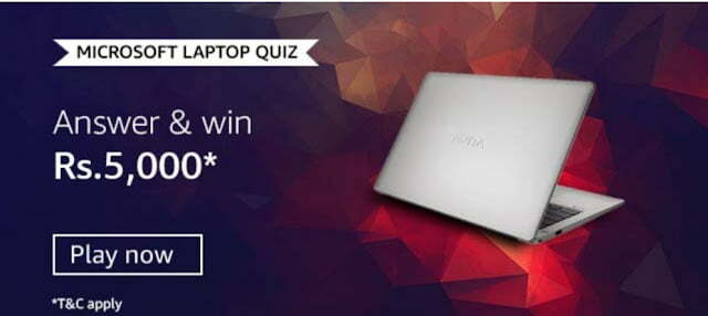Microsoft Microsoft Laptop Quiz Answers