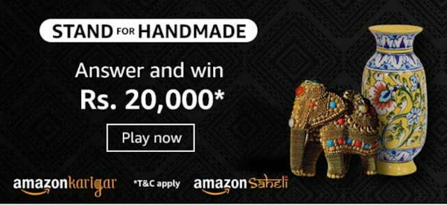 Amazon Stand For Handmad Quiz Answers