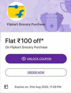 PhonePe Flipkart Supermart Offer
