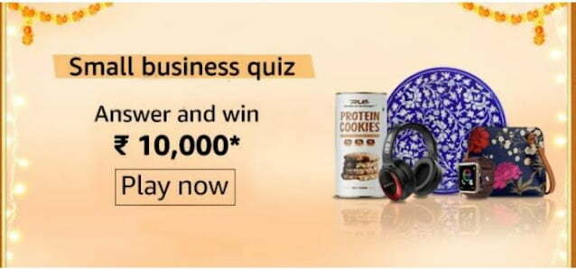 Amazon Small business Quiz Answers