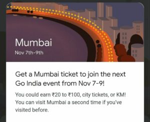 Google Pay Go India Mumbai Event