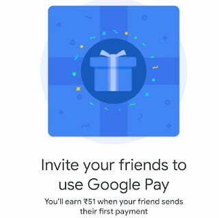 Google Pay Refer And Earn Offer