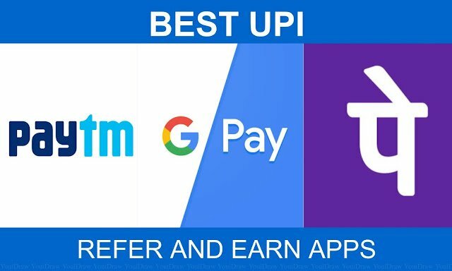 Best UPI Refer And Earn Apps 2020 |