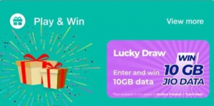 MyJio Lucky Draw Offer