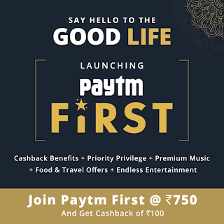 Paytm First Membership offer
