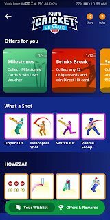 Paytm Cricket League Cards